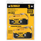 DW 20V Max XR 20V Battery, 5.0-Ah