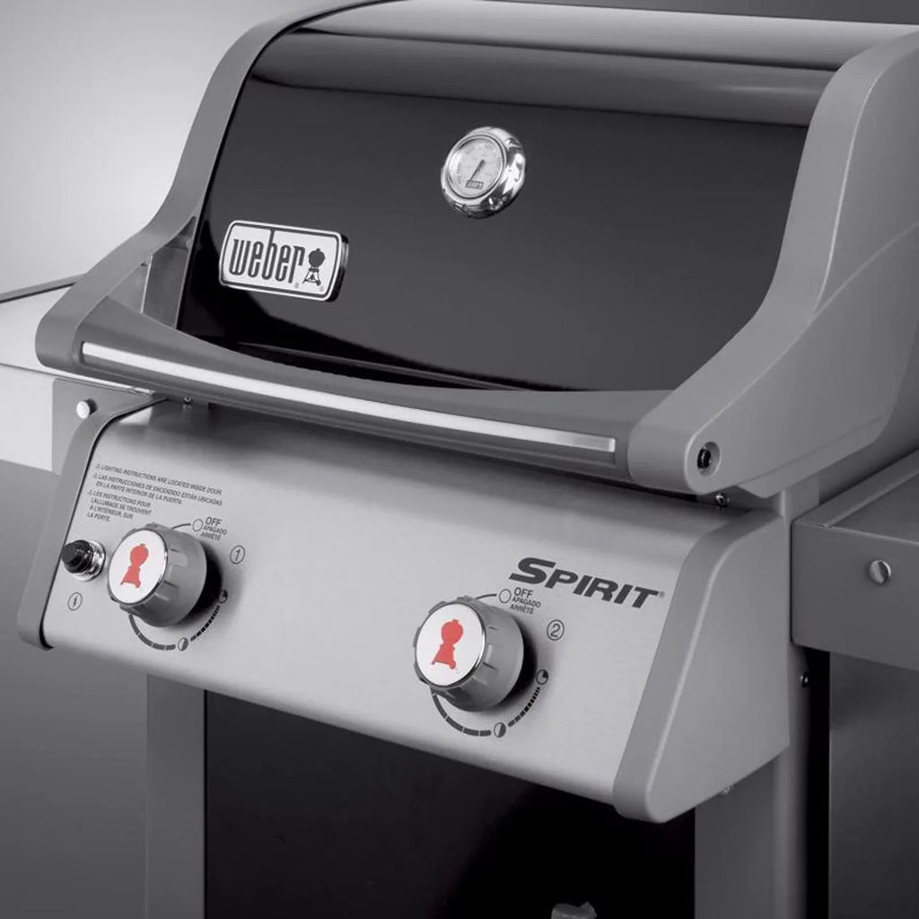 Weber Spirit E-210 Dual Burner Liquefied Propane Grill, Black