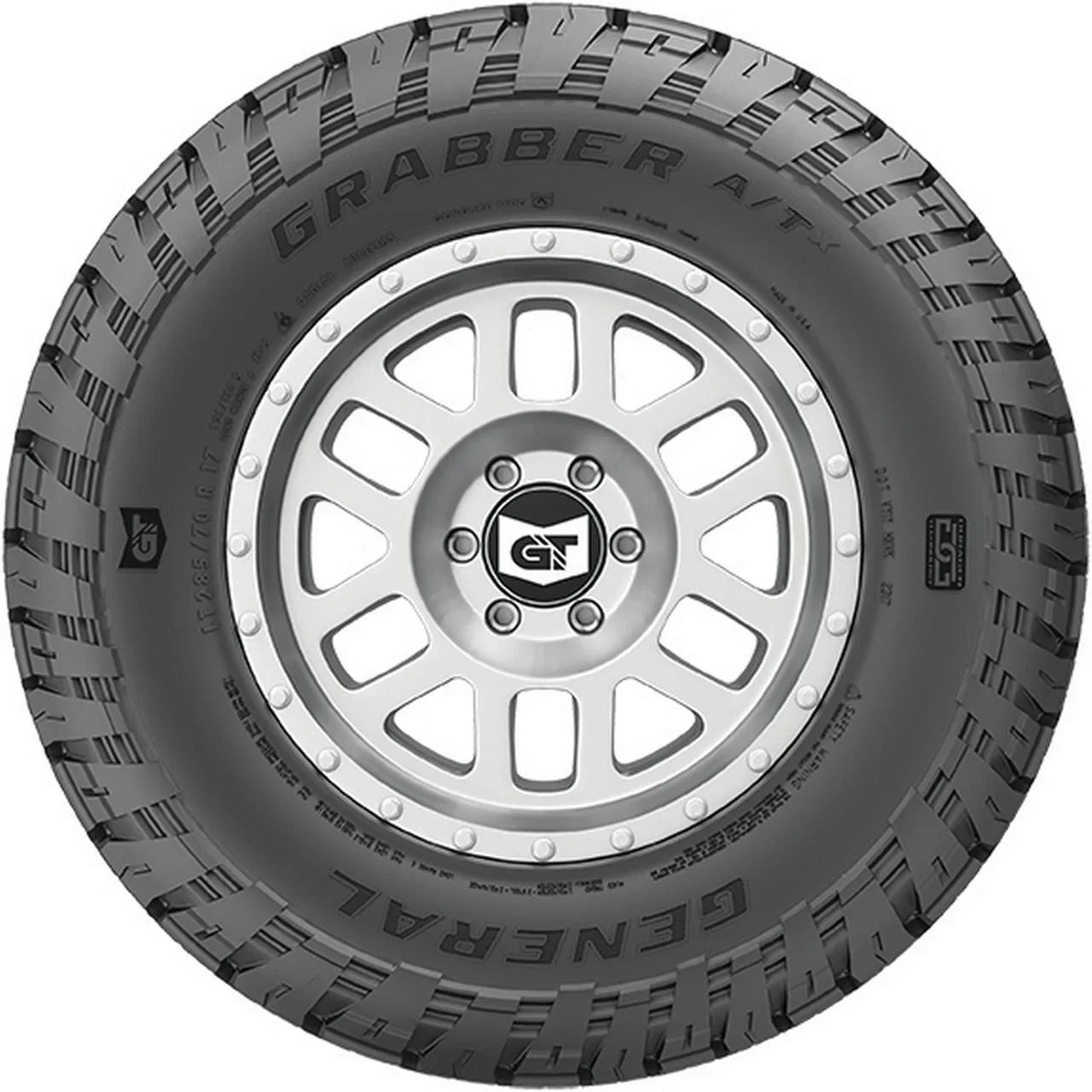 All-terrain General Grabber A/TX LT 235/75R15 Load C 6 Ply AT A/T Tire
