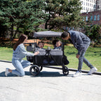 Delta Children's Jeep Wrangler Deluxe 4-Seater Stroller Wagon